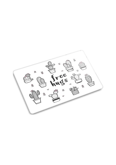 Decorita Cam Kesme Tahtası|Free Hugs|20cm x 30cm