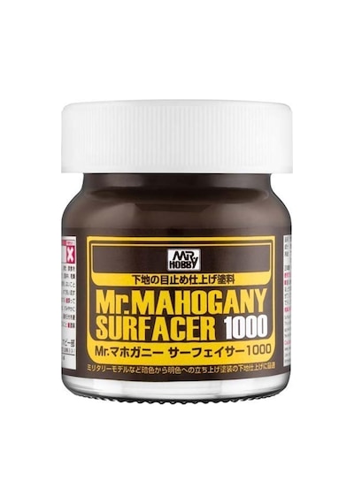 40 Ml. Mr.surfacer 1000 Mahogany Astar Maket Boyası, Mr.hobby Sf290 Standart