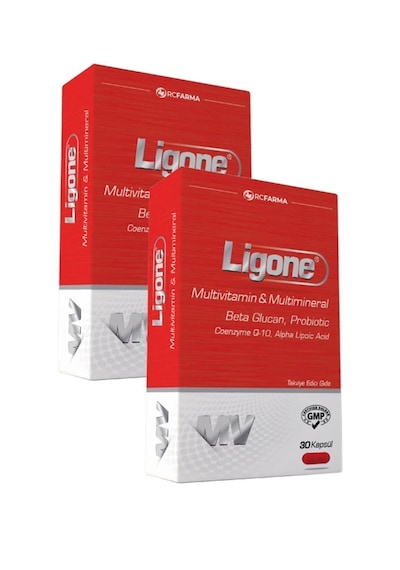 Ligone Beta-Glucan Probiotic Multivitamin 2 x 30 Kapsül