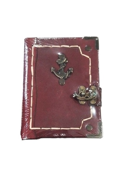 El Yapımı Deri Defter 12 x 17 CM 150 Yaprak N11.1146