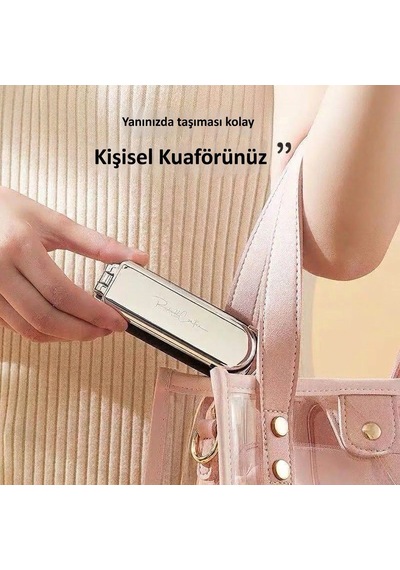 Mini Katlanabilir Aynalı Tarak Saç Fırçası Pratik Taşınabilir Her Saça Uygun Aynası Çıkabilen Belirtilmemiş