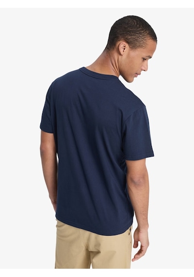 Quiksilver Quıksılver Ev Comp Logo Erkek Total Eclipse - Solid T-shırt Eqyzt08182-6800 Lacivert