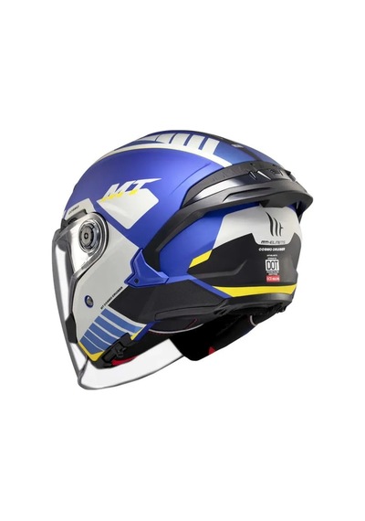Mt Cosmo Sv Cruıser C7 Mat Mavi Açık Kask Mavi