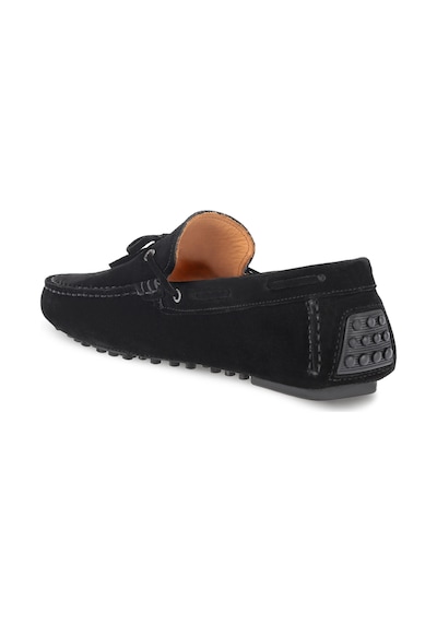 Slazenger Moreno I Erkek Nubuk Deri Siyah Cilt Günlük Spor Ayakkabısı