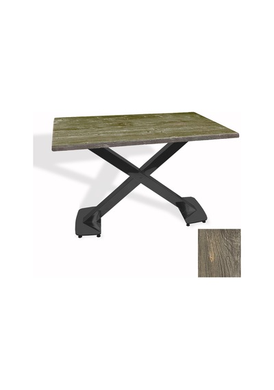 İks Masa Esb 70x120 - Werzalit, Allzalit Yada Wermodin Tabla - Old Pine Çok Renkli