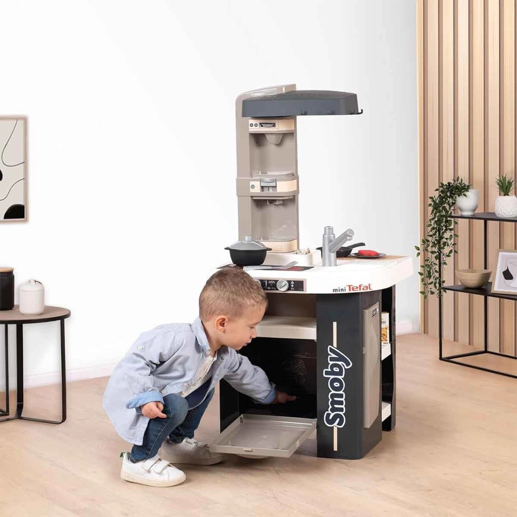 Smoby Tefal Studio Mutfak 7600311056 Gri
