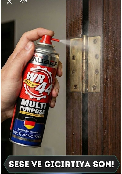 Pro Sauber Wr44 Çok Amaçlı Yağlayıcı Sprey 200 Ml Pas Sökücü Gıcırdı Keser Koruyucu