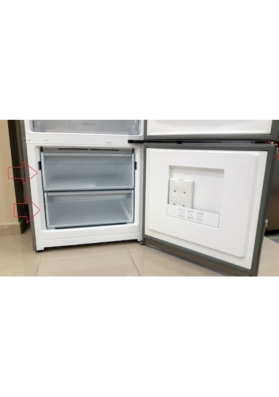 Bosch Uyumlu Siemens  Alttan Dondurucu Soğutucu Için Çekmece Kapak Paneli - 276431483