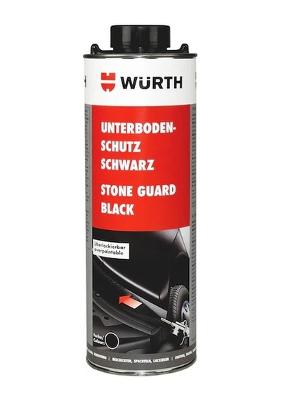 Würth Pütür Alt Koruma Boyası 1 Lt Siyah
