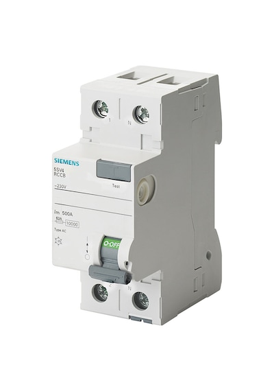 Siemens 2X40 Amper 300Ma Kaçak Akım Koruma Rölesi 5Sv4614-0