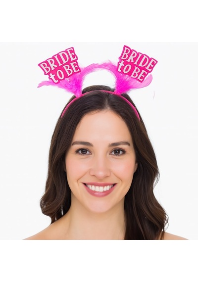 Go İthalat Pembe Renkli Bride To Be Parti Tacı Bekarlığa Veda Gecesi İçin 18+