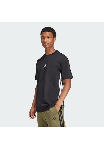 Black/whıte Adidas Erkek Günlük T-shirt M 3s Sj T Jd1906 Siyah