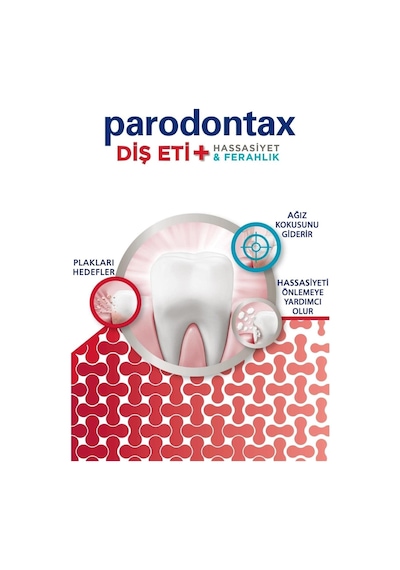 Parodontax Diş Eti + Hassasiyet &amp Beyazlatıcı Diş Macunu 75 Ml Ağız Kokusu Önleyici
