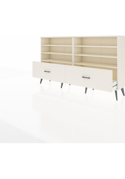 Arges Konsol 6 Raflı 2 Çekmeceli 176x30x99 Aytaşı-aytaşı Aytaşı-aytaşı