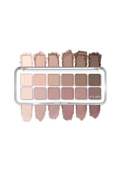 Clıo Hafif Dokulu Yoğun Renklere Sahip Göz Farı Paleti Clıo Pro Eye Palette Air 03 Mute Library
