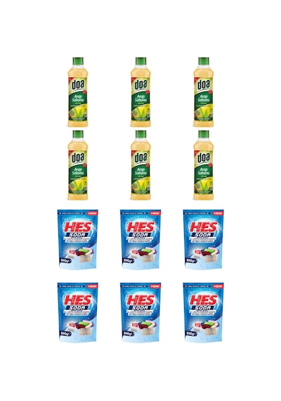 Arap Sabunu 1000 Ml X 6 Adet +çamaşır Sodası 500gr X 6 Adet - 764163832 Diğer