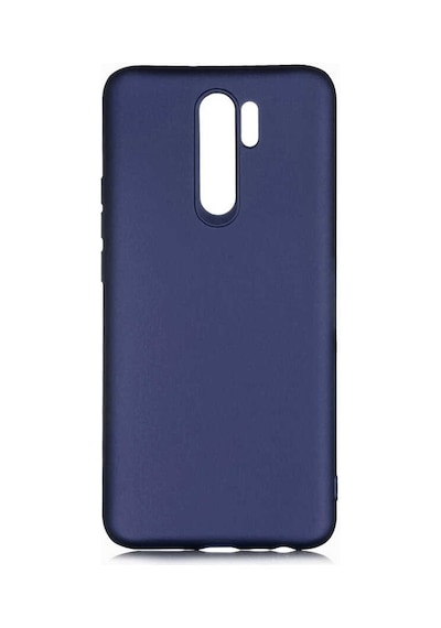 Kilifone - Xiaomi Uyumlu Redmi 9 - Kılıf Mat Renkli Esnek Premier Silikon Kapak - Lacivert