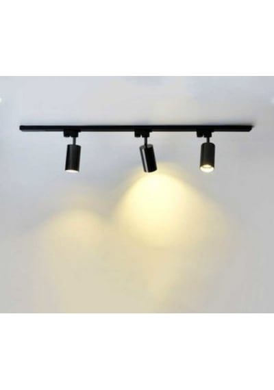 Mylights Siyah  Üçlü  1 Mt  Ray Spot Gün Işiği Ampullü  Hareketli