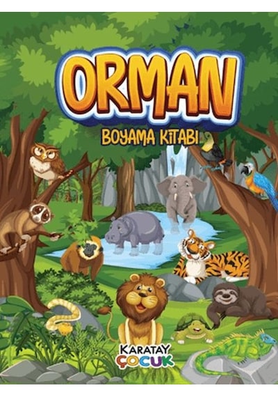 Orman Boyama Kitabı - Bıso-876511