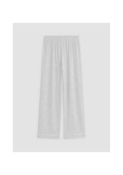 Lcw Dream Gri Gömlek Yaka Kadın Pijama Takım