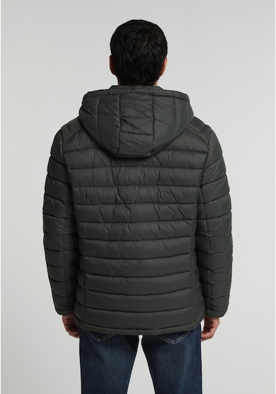 Colin's Colins Slim Fit Kapüşonlu Fermuarlı Astarlı Erkek Yeşil Mont Cl1082935 Q1.v1 Lkh Açık Haki