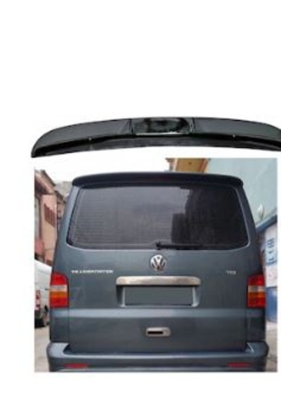 Vw Multivan 2003 2014 Spoiler Parlak Siyah Boyalı