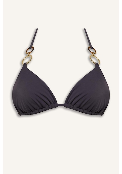 DeFacto x Ayje Boyundan Bağlamalı Tokalı Üçgen Bikini Üstü C3244AX24HSAR212