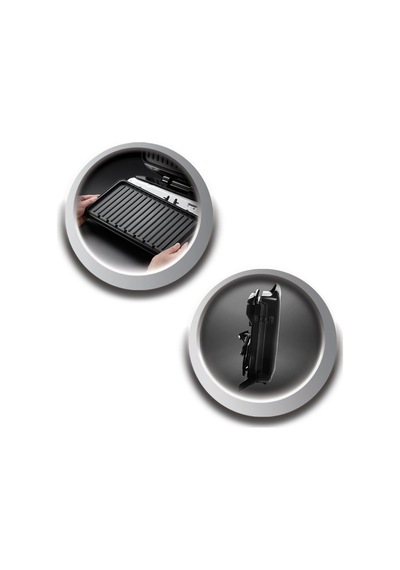 George Foreman 24340-56 Fitness Mangalı Entertaining, Temas Izgarası, Panini Ve Sandviç Izgarası, 34,5 X 21 Cm Büy Diğer