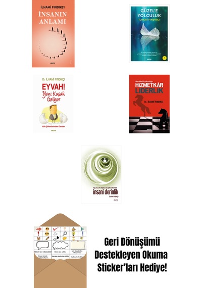 İlhami Fındıkçı 5 Kitap Set + Okuma Sticker'ları