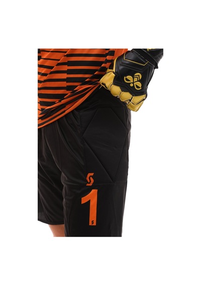 Sportech Sünger Destekli Kaleci Forma Takımı, Turuncu-siyah K0143 Turuncu - Siyah
