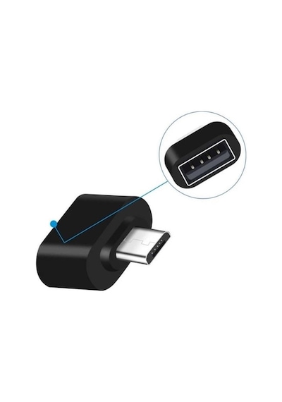 1600x Dijital Mikroskop + Type-c Otg + Mikro Usb Otg