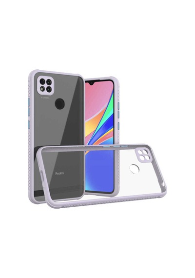 Xiaomi Redmi 9c Kılıf Zore Kaff Kapak Mor