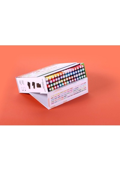 Platube 60'li Brush Pen Çift Taraf Marker Kalem Seti Bullet Jurnal Mandala Eskiz Boyama Seti