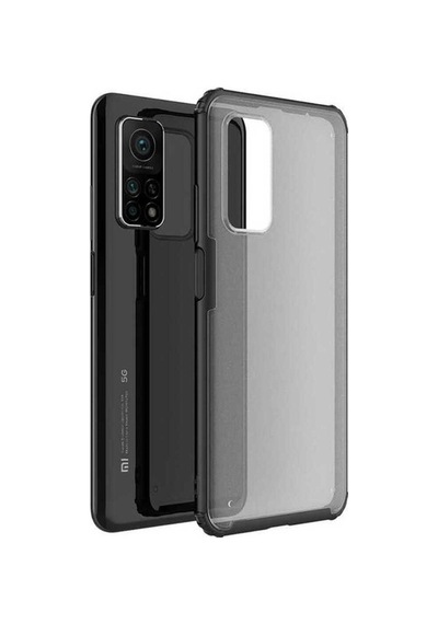 Xiaomi Mi 10t Pro 5g Kılıf Zore Volks Kapak Siyah