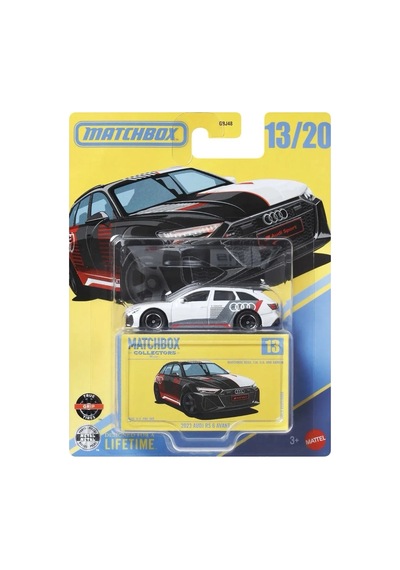 Matchbox 2023 Audi Rs 6 Avant Collectors 13/20 Beyaz Metal Diecast Araç