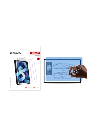 Honor Pad 9 Kağıt Hisli Mat Uyumlu Davin Paper Like Ekran Koruyucu-şeffaf