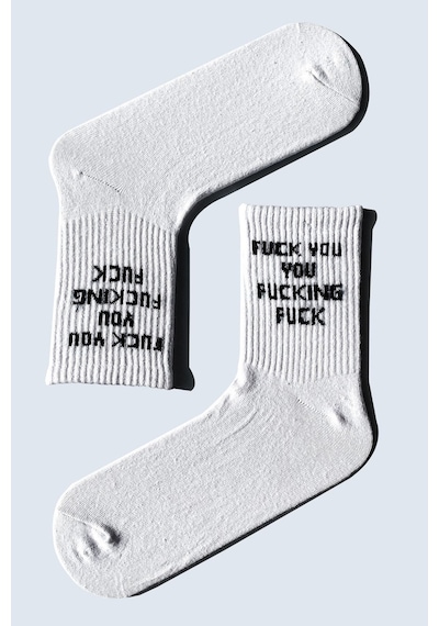 Carnaval Socks 7'li Kudurtan Yazılı Desenli Renkli Tasarım Çorap Set 1043 Renkli