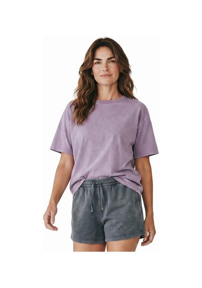 Sportive Sara Kadın Lila Günlük Stil T-shirt 26yk0026-lıl Mor