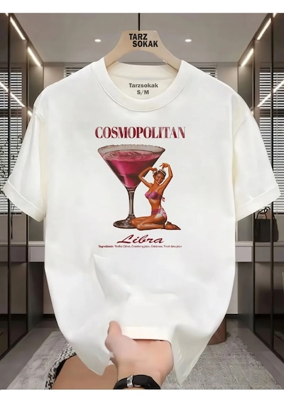 Startmore Unisex Cosmopolitan T-shirt Beyaz