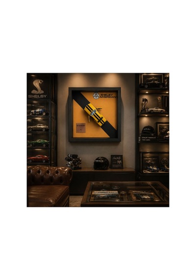 25 25cm-3d Model Araba Çerçevesi Ofis Ev Duvar Dekoru Premium Shadow Box Tablo 5cm Derin Çerçeveli O 81991342