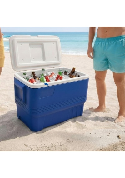 38 Lt Buzluk Termos 1031 Cooler Box -9 Mavi