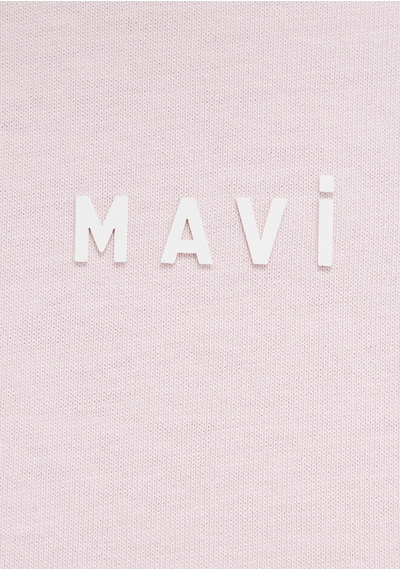 Mavi Kadın Mavı Baskılı Tişört Pink-a Boo 1612518-89200 Pembe