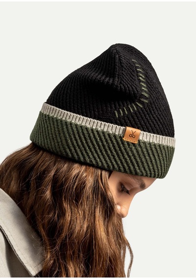 Kaft Unisex Bere Bonoca, Tar Siyah