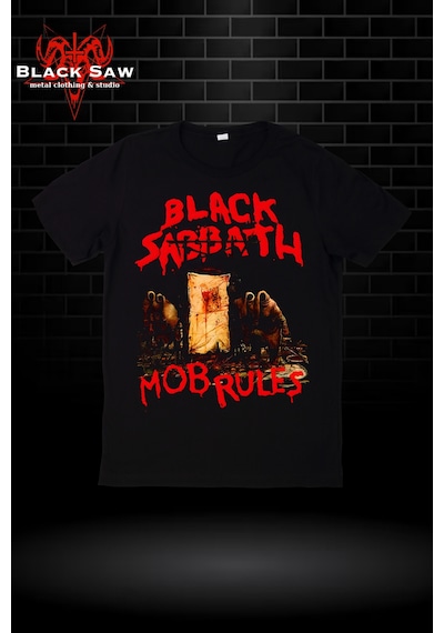 Noıssey Black Sabbath Mob Rules Heavy Metal Kodsiyahsaw Siyah