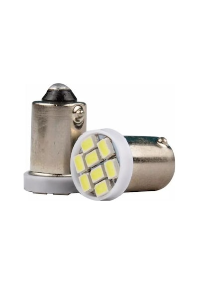 Ba9S H5W 57 8Ledli Tavan.Park.Torpido Ampulü 6 Adet