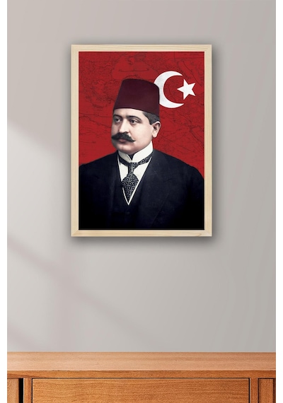 Talat Paşa Çerçeveli Tablo