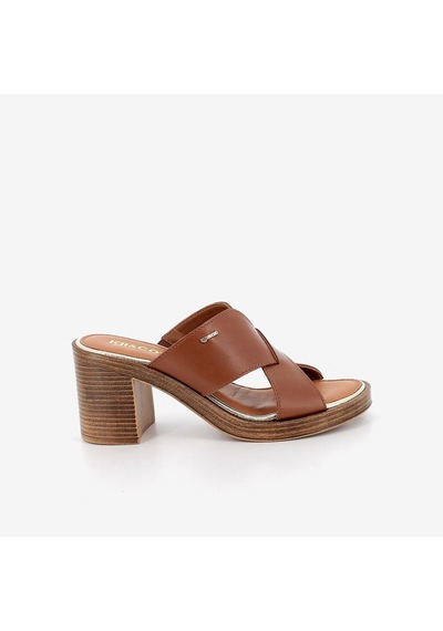 IGI&Co Cuoio Terlik Kadın 1194211 Igı&co Dfb 11942 Wıth Heel Tan Kahverengi