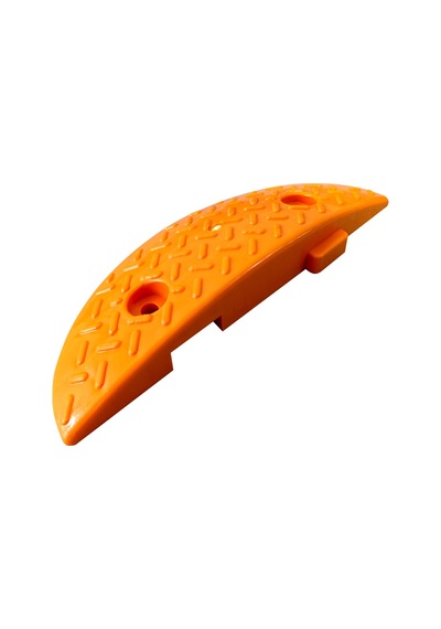 Oval Hız Kesici Kapağı, Yol Kasisi Kapağı 10 X 30 X 5 Cm Sarı-3439