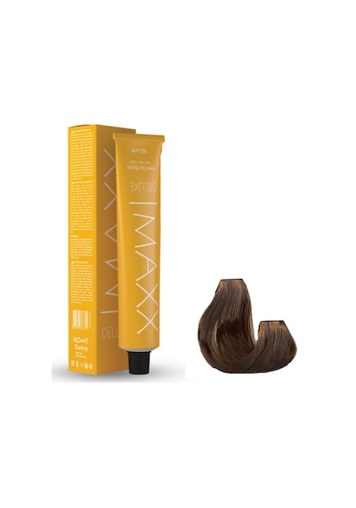 Maxx Deluxe Tüp Boya 8.00 Yoğun Açık Kumral 60 Ml X 2 Adet