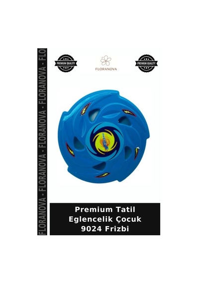 Premium Tatil Eglencelik Çocuk 9024 Frizbi Çok Renkli